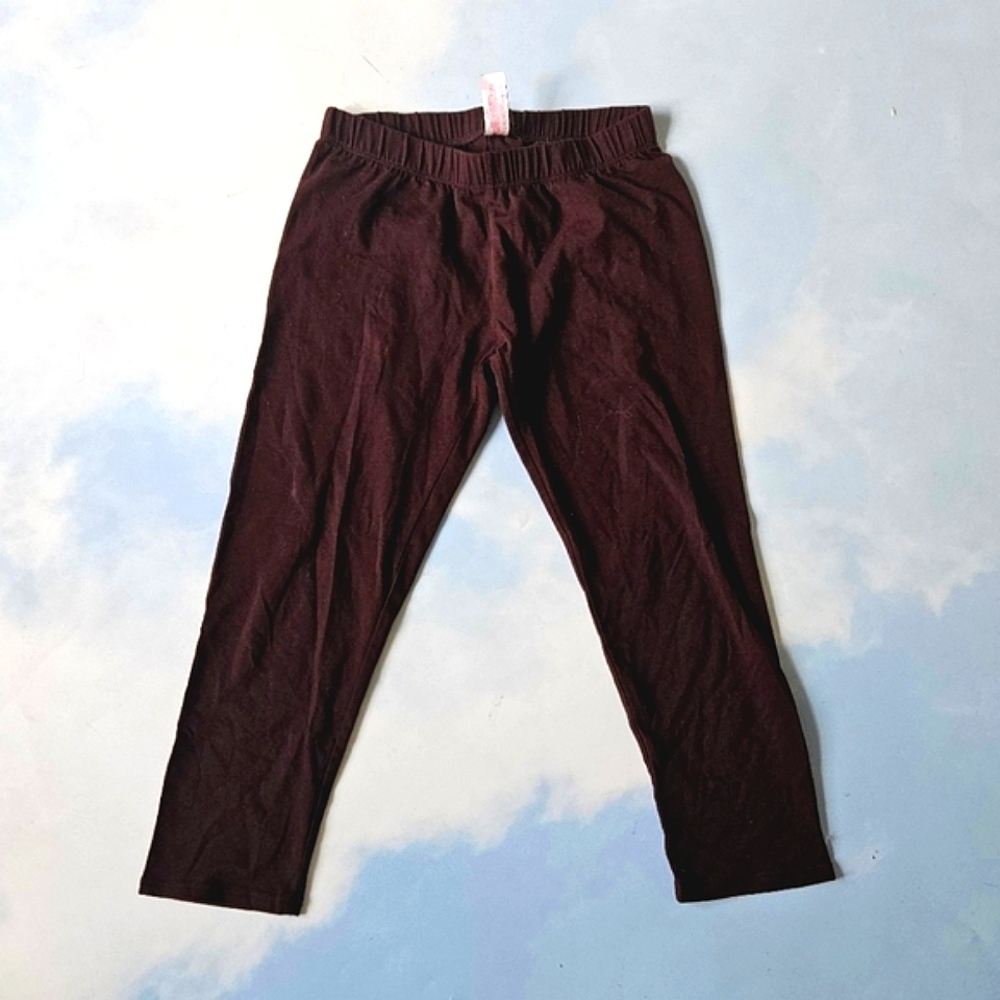 Brown Capri Leggings Brown Active Leggings Chocolate Brown Leggings